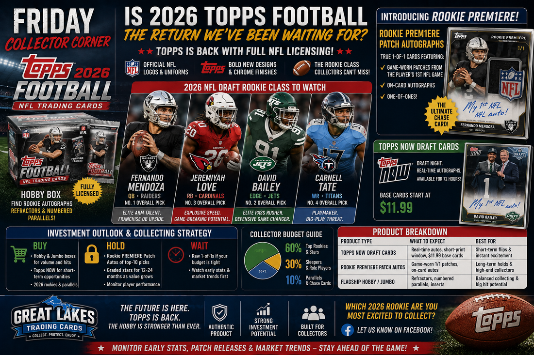 Friday Collector Corner: Is 2026 Topps Football the Return We've Been Waiting For?