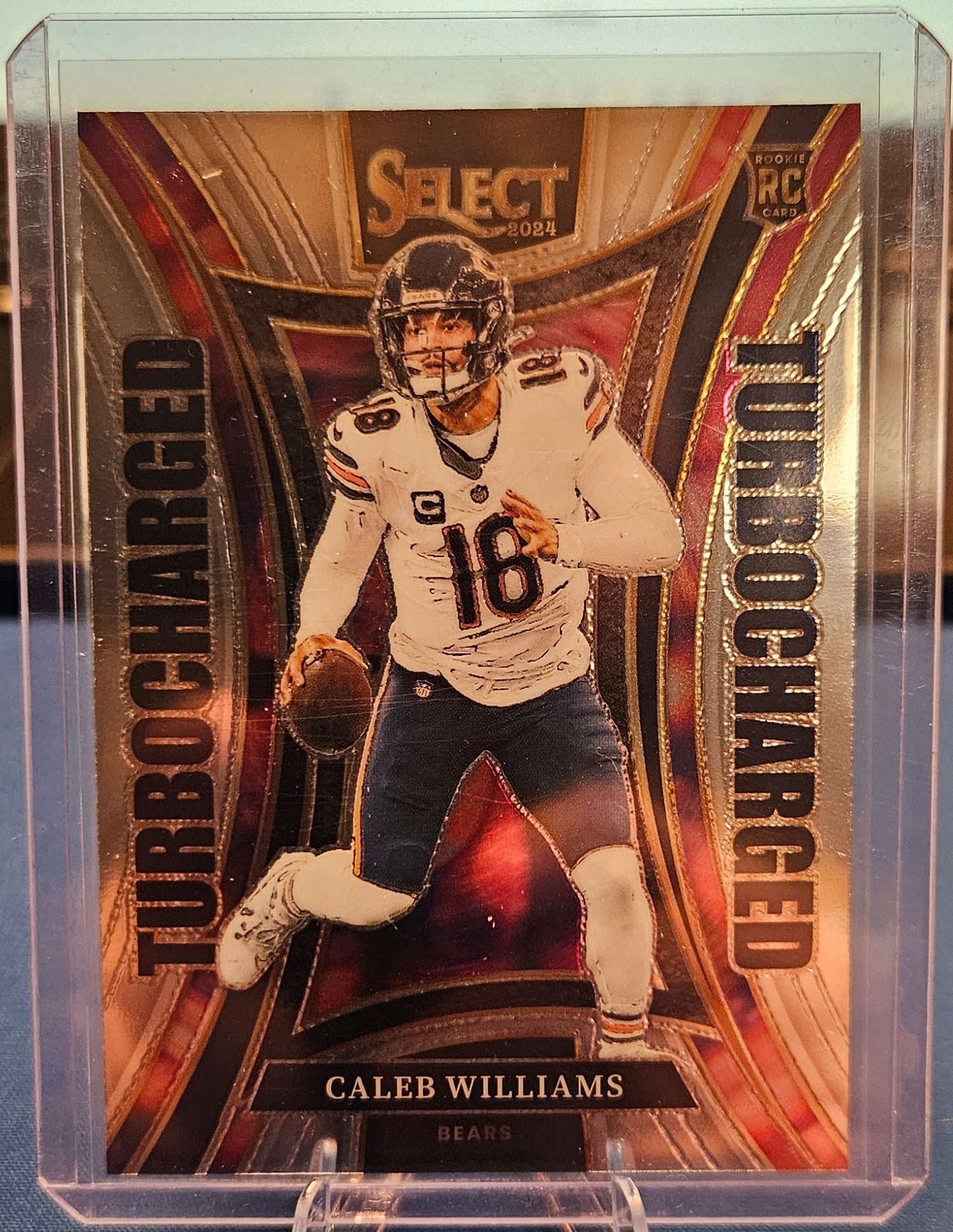 2024 Panini Select - Turbocharged Caleb Williams #11 (RC)