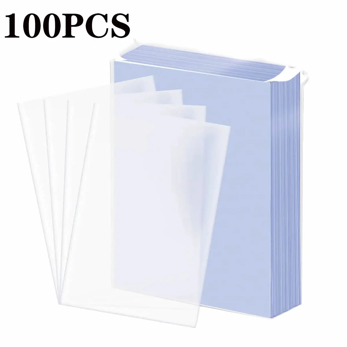 100-Pack Premium Penny Sleeves for Trading Cards