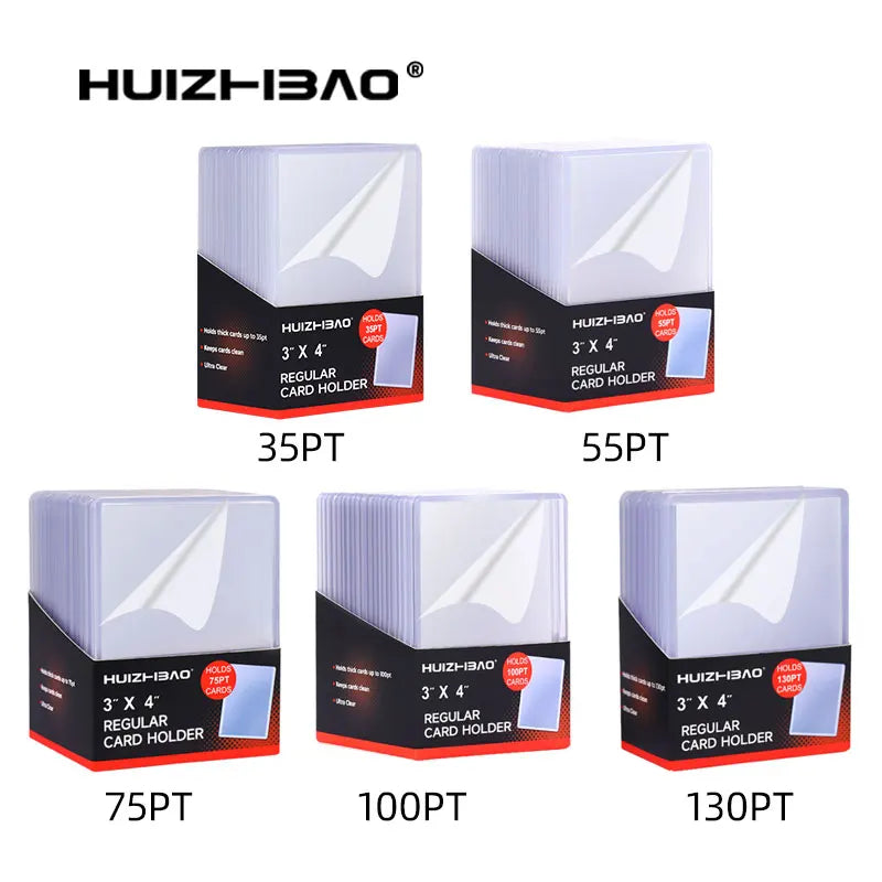 35PT–360PT Top Loaders for Trading Cards – Protective Holders for Sports & TCG Cards