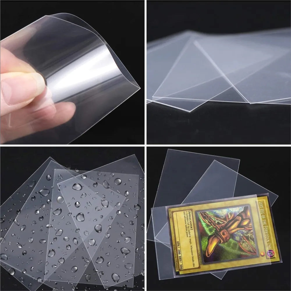 100-Pack Premium Penny Sleeves for Trading Cards
