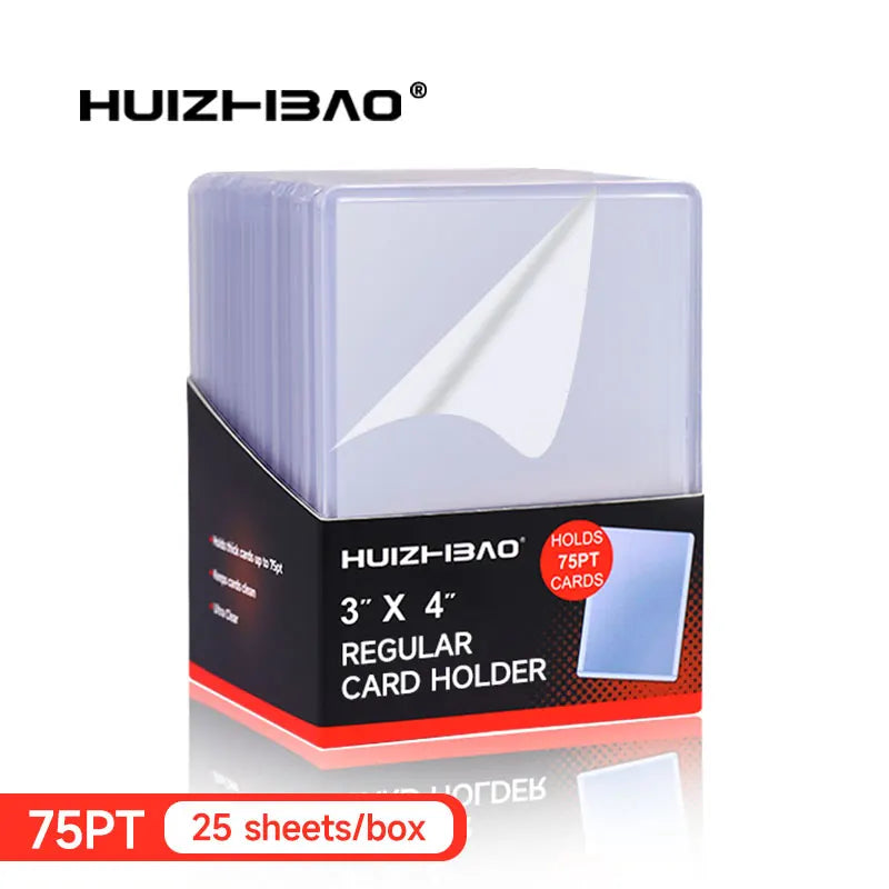 35PT–360PT Top Loaders for Trading Cards – Protective Holders for Sports & TCG Cards