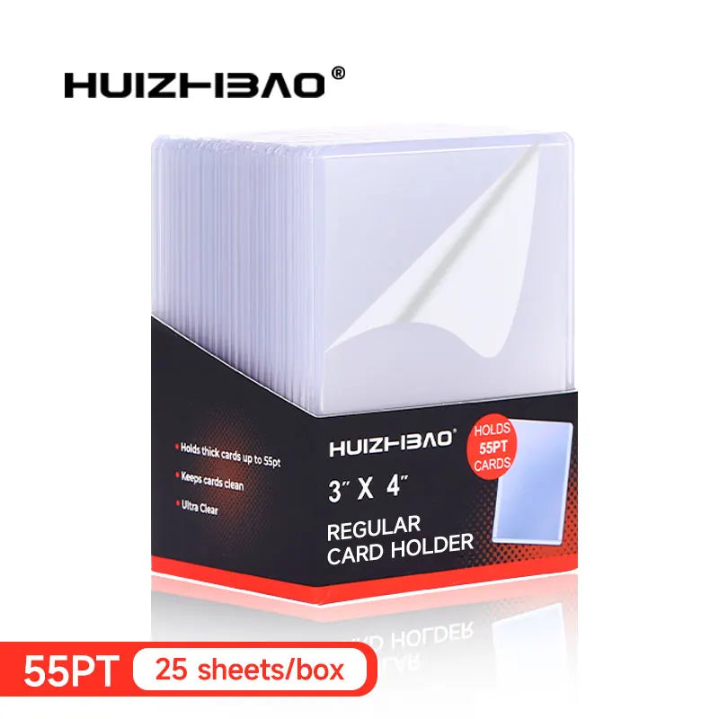 35PT–360PT Top Loaders for Trading Cards – Protective Holders for Sports & TCG Cards