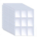 360/540 Pocket Trading Card Binder – Double-Sided 9-Pocket Card Storage Sleeves