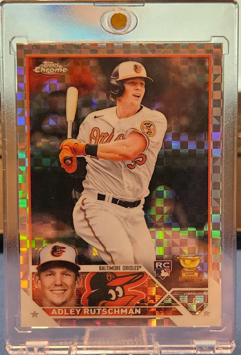2023 Topps Chrome Adley Rutschman #1 - X-Fractor (RC)