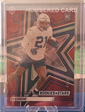 2025 Panini Rookies & Stars - DJ Giddens #118 - Red 38/49 (RC)