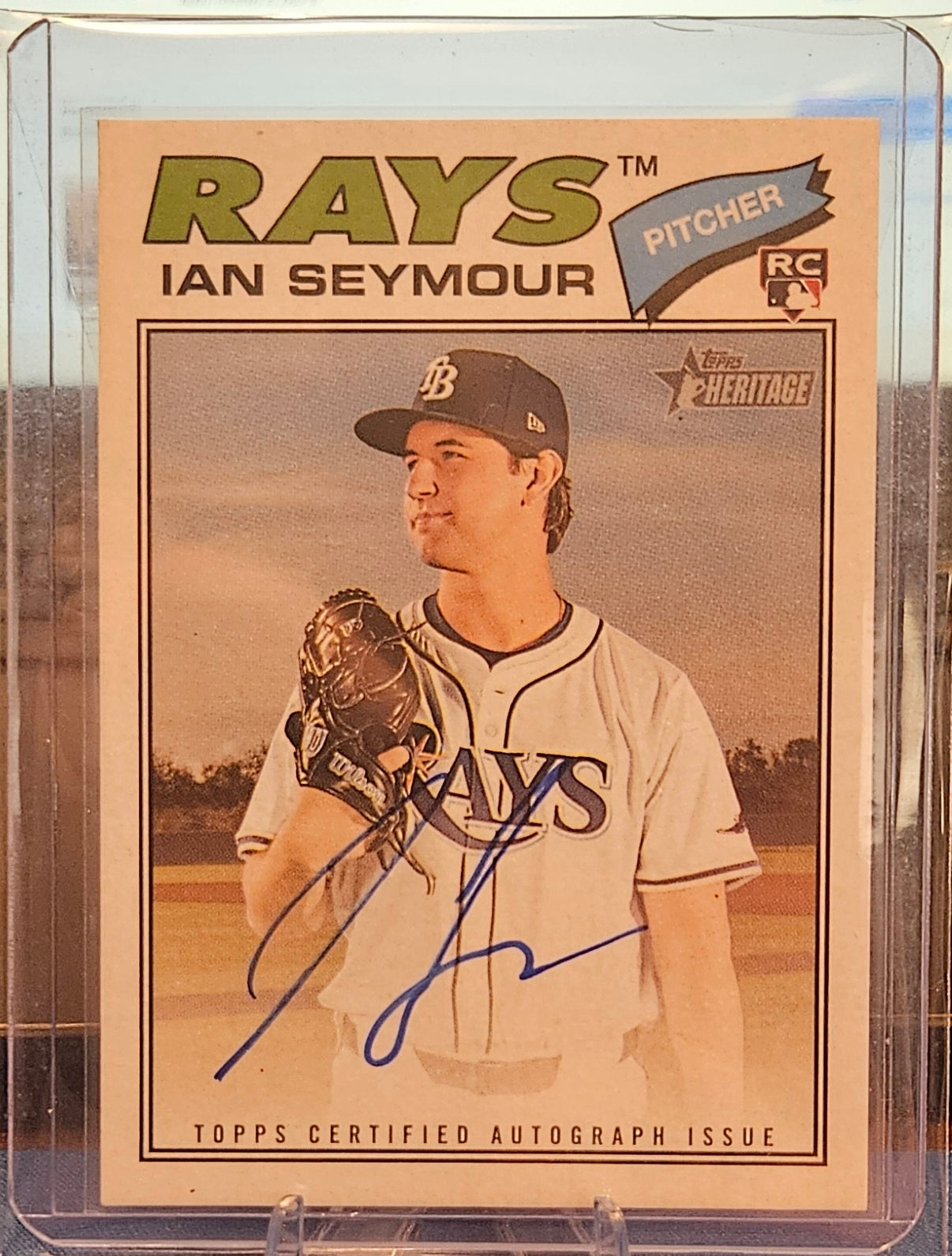 2026 Topps Heritage - Ian Seymour #ROA-IS - Real One Autograph (RC)
