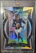 2024 Panini Select - Caleb Williams #25 - Die-Cut Silver Prizm (RC)