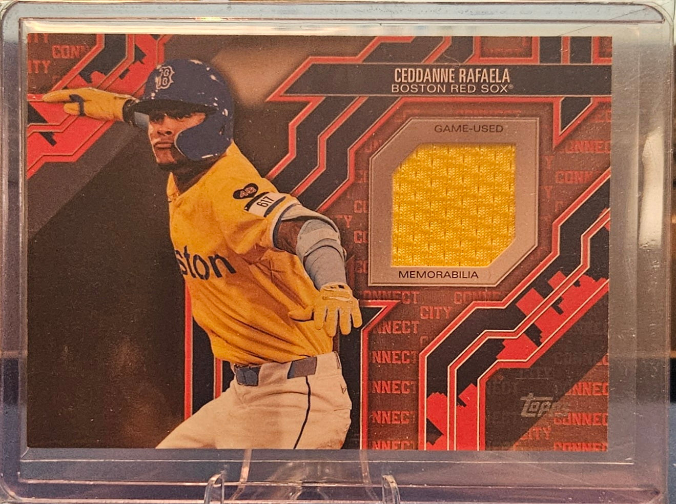 2025 Topps - Ceddanne Rafaela #CC-CR - City Connect Relic