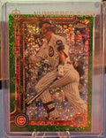2025 Topps Chrome Holiday - Seiya Suzuki #HC89 - Green Speckle 22/99