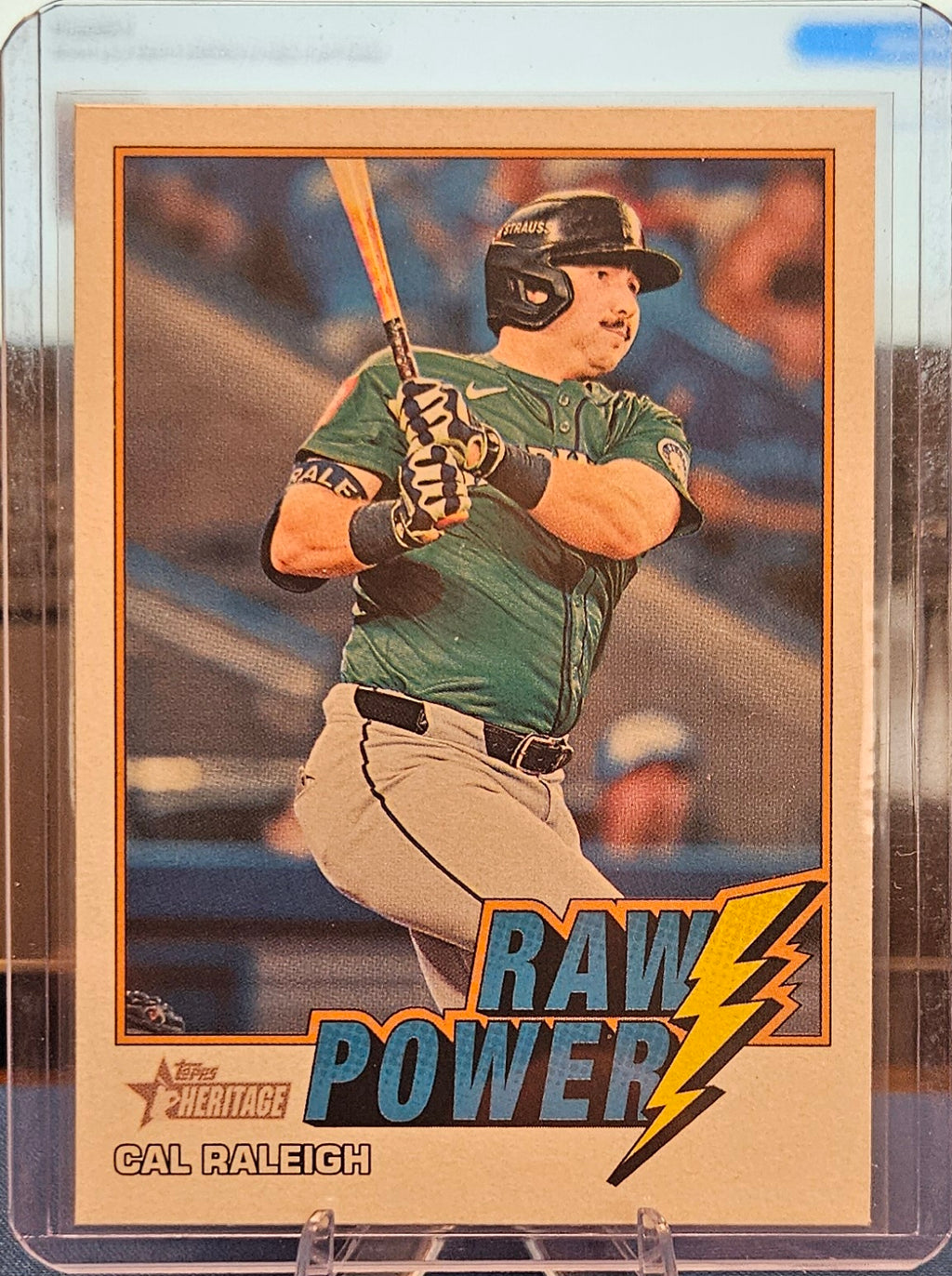 2026 Topps Heritage - Cal Raleigh #RP-CR - Raw Power