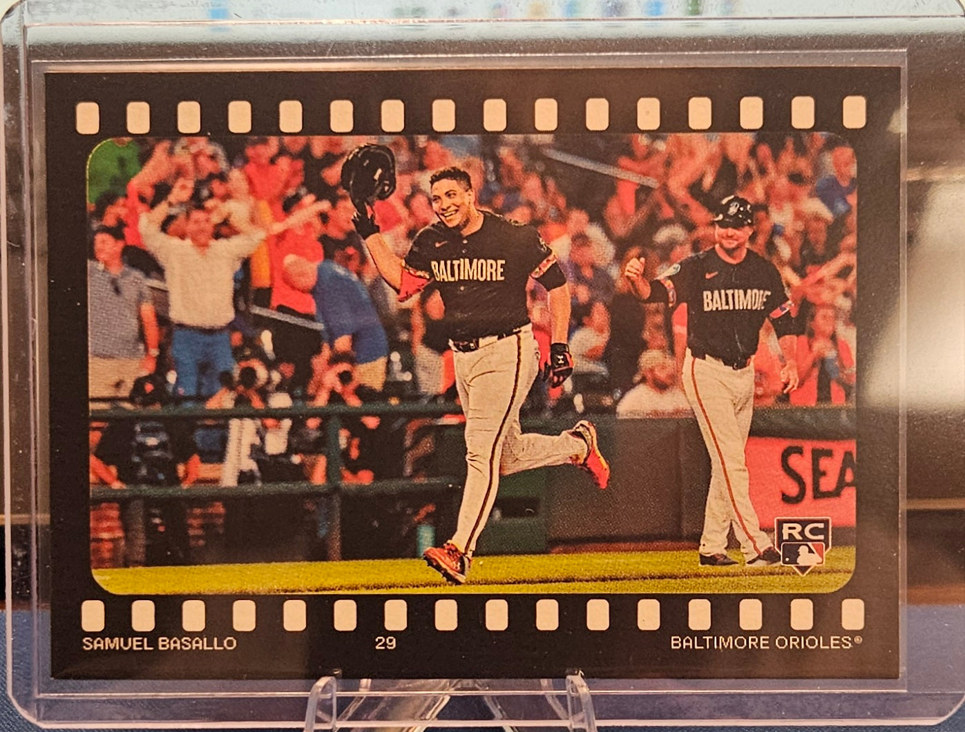 2026 Topps Heritage - Samuel Basallo #RA-SB - Ready, and Action! (RC)