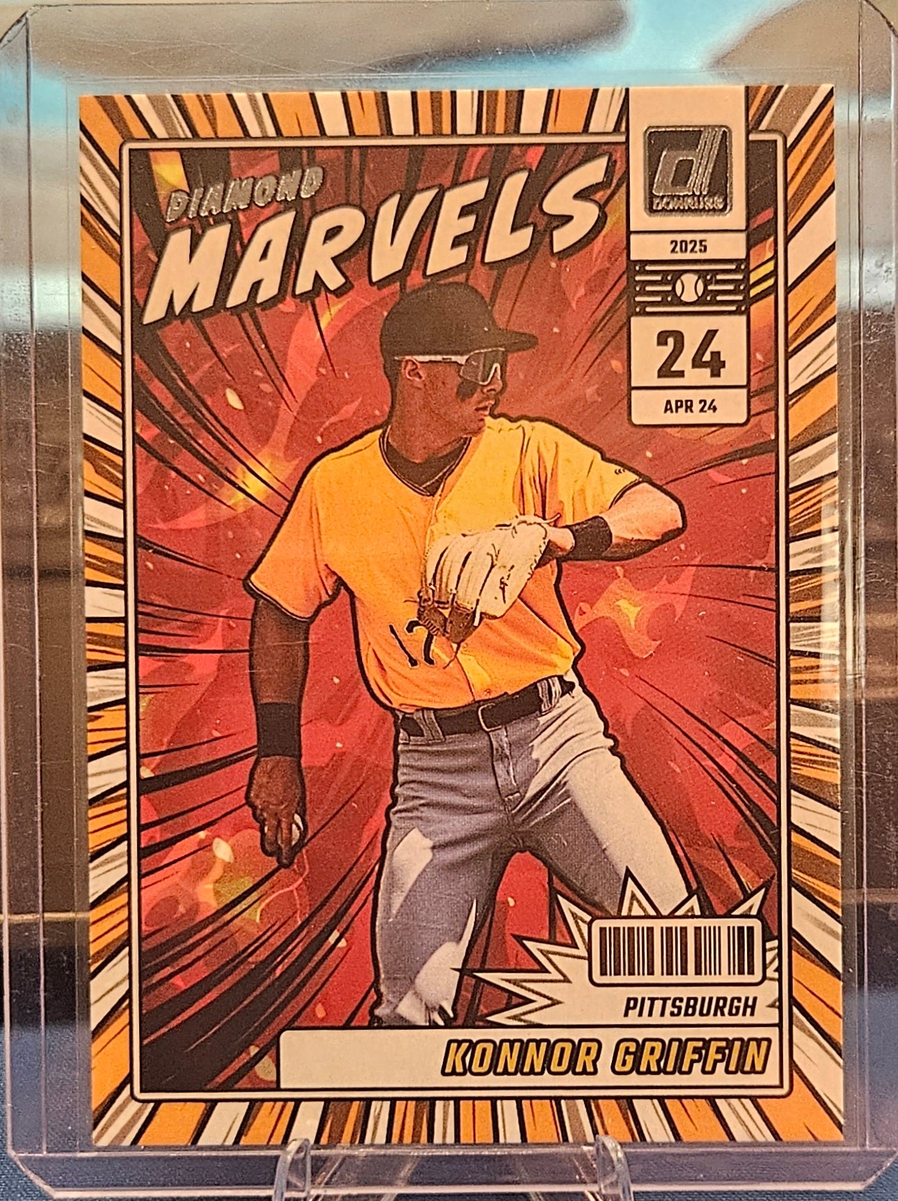 2025 Panini Donruss - Konnor Griffin #5 - Diamond Marvels