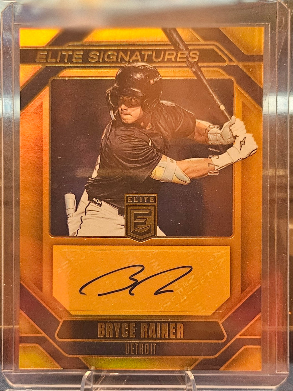 2026 Panini Donruss Elite - Bryce Rainer #ES-BR - Elite Signatures - Orange 73/149
