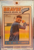 2026 Topps Heritage - Ronald Acuna Jr. #55 - NL All-Stars Image Variation