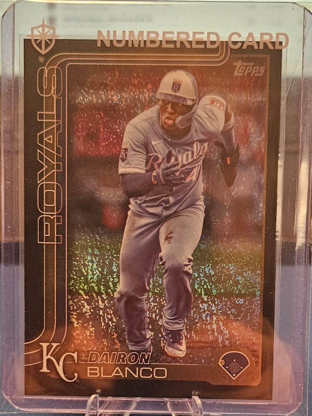 2025 Topps Update - Dairon Blanco #US88 - Black Holo Foil 2/10