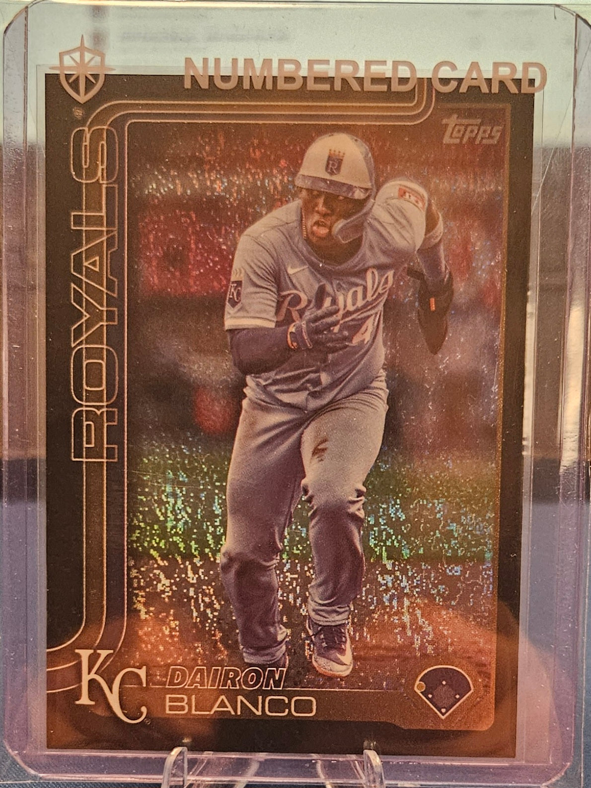 2025 Topps Update - Dairon Blanco #US88 - Black Holo Foil 2/10