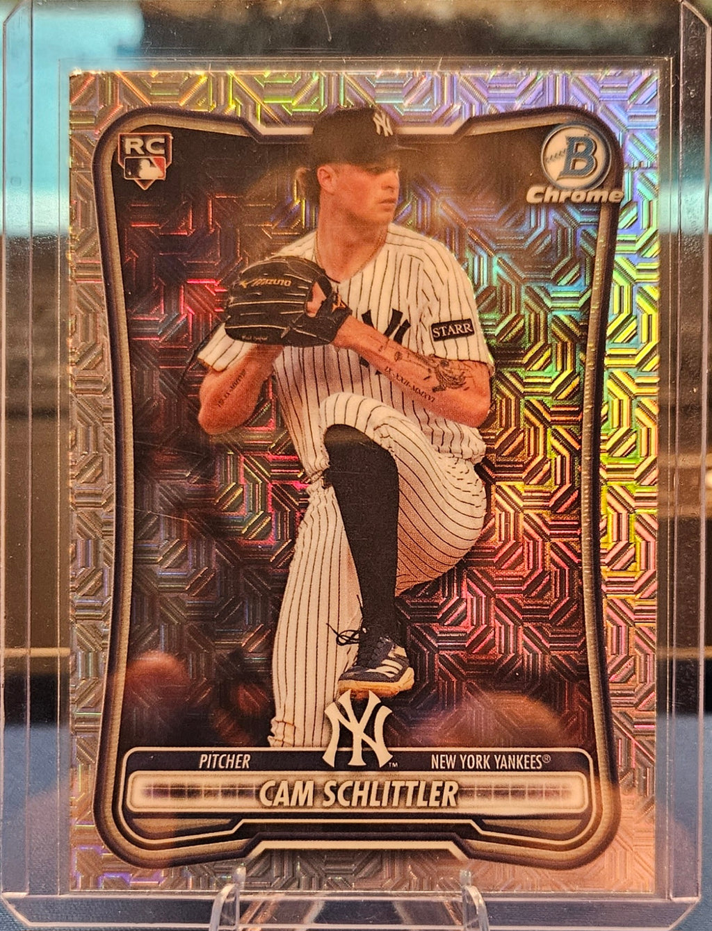 2026 Bowman Chrome - Cam Schlittler #53 - Mojo Refractor (RC)