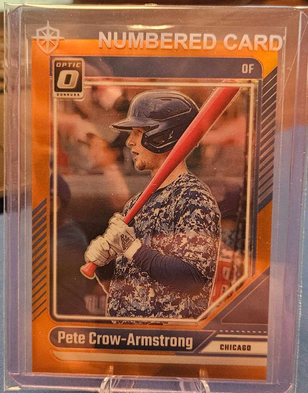 2024 Donruss Optic - Pete Crow-Armstrong #85 - Orange Velocity 154/199