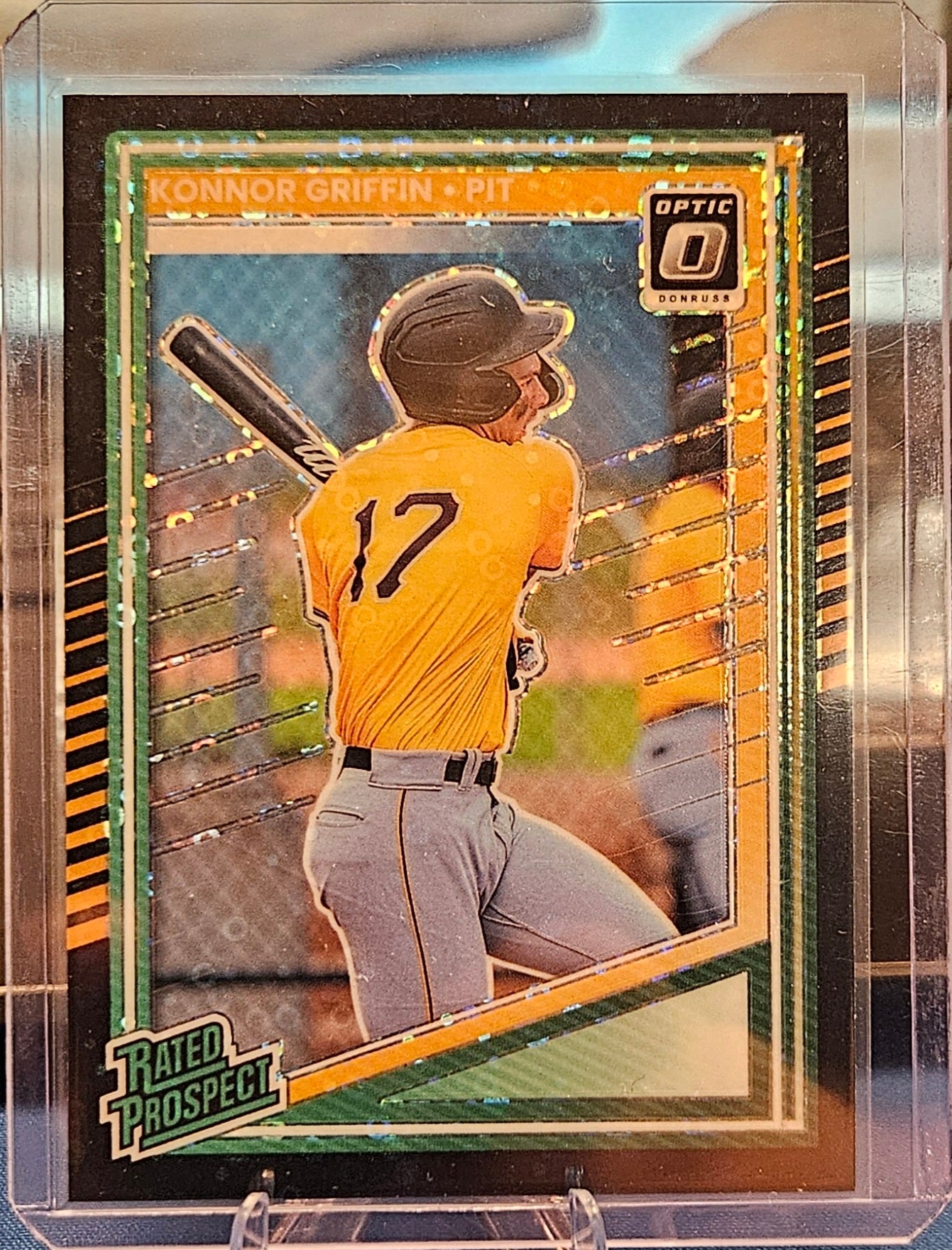 2025 Panini Donruss Optic - Konnor Griffin #123 - Circles Prizm (Rated Prospect)