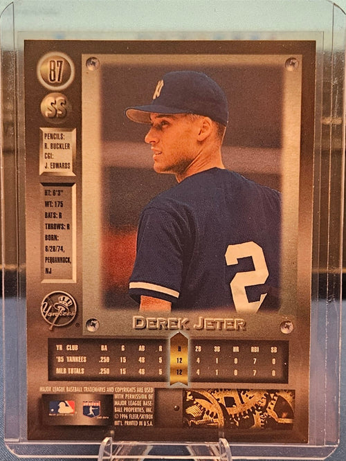 1996 Fleer Metal Universe - Derek Jeter #87