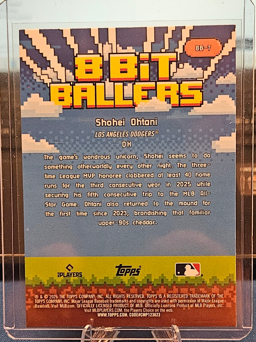 2026 Topps - Shohei Ohtani #BB-7 - 8-Bit Ballers