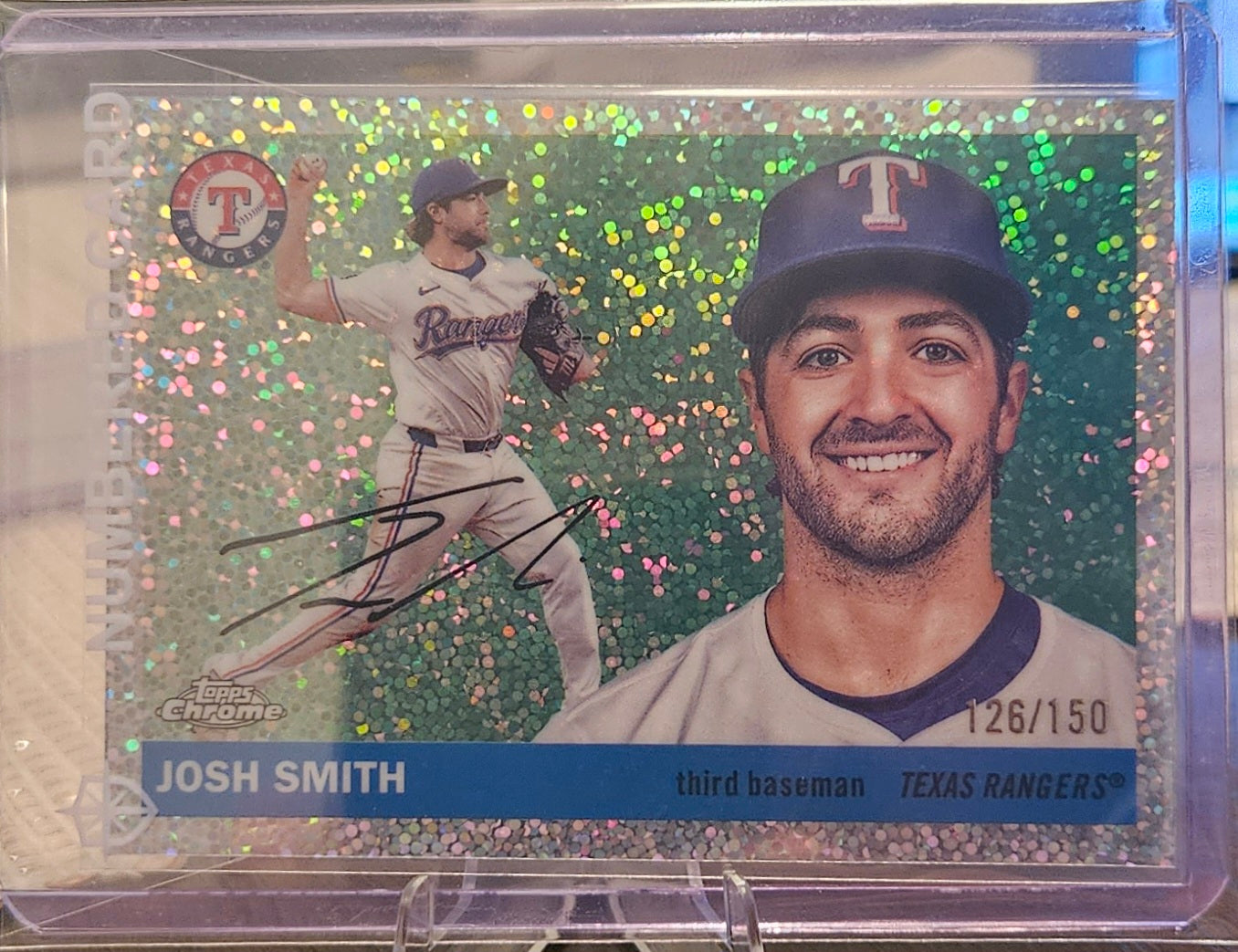 2025 Topps Chrome Platinum Anniversary - Josh Smith #177 - Speckle Refractor 126/150