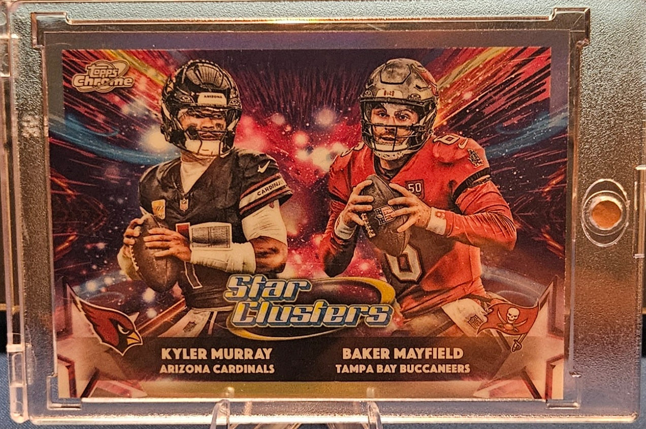 2025 Topps Cosmic - Baker Mayfield/Kyler Murray #SC-4 - Star Clusters
