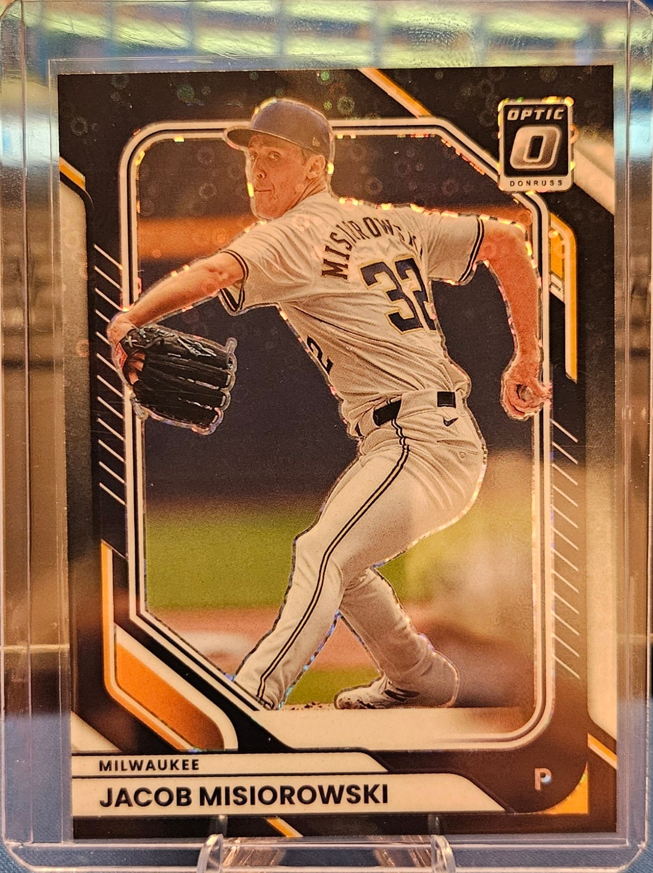 2026 Panini Donruss Optic - Jacob Misiorowski #53 - Black Circles Prizm