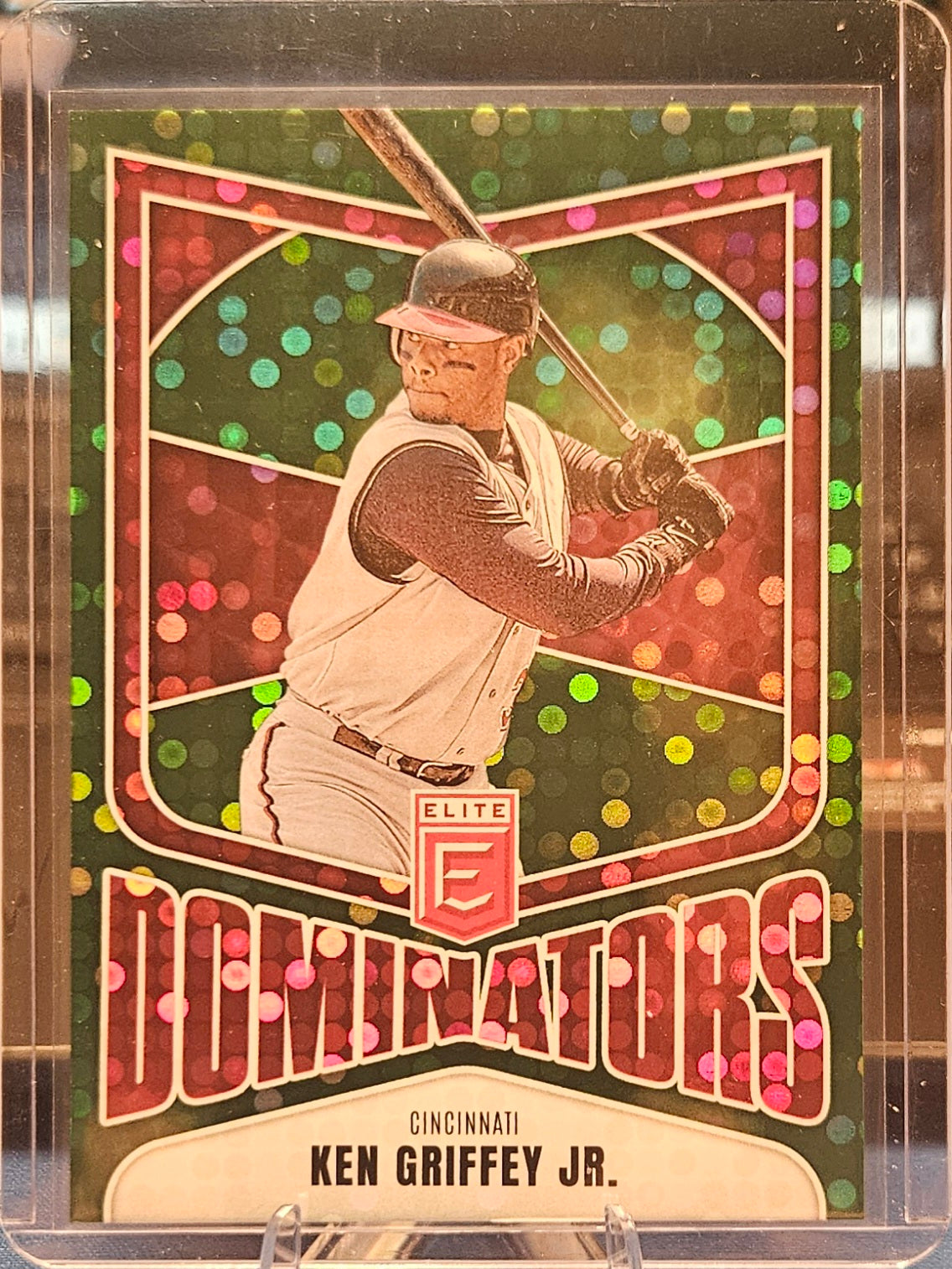 2026 Panini Donruss Elite - Ken Griffey Jr. #9 - Dominators - Green Disco