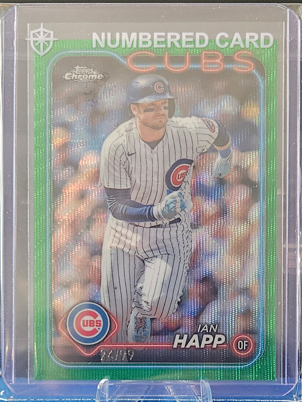 2024 Topps Chrome - Ian Happ #184 - Green Wave Refractor 24/99