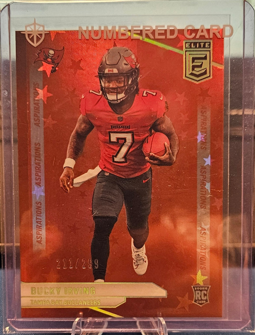 2025 Panini Donruss Elite - Bucky Irving #159 - Aspirations Stars 211/299 (RC)