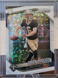 2025 Panini Prizm - Tyler Shough #327 - White Disco Prizm (RC)