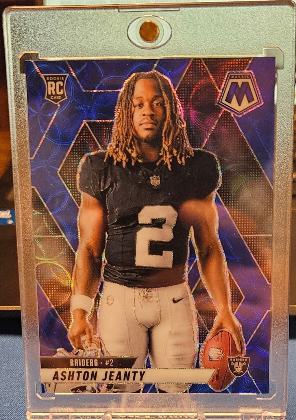 2025 Panini Mosaic - Ashton Jeanty #287 - Blue Scope (RC)