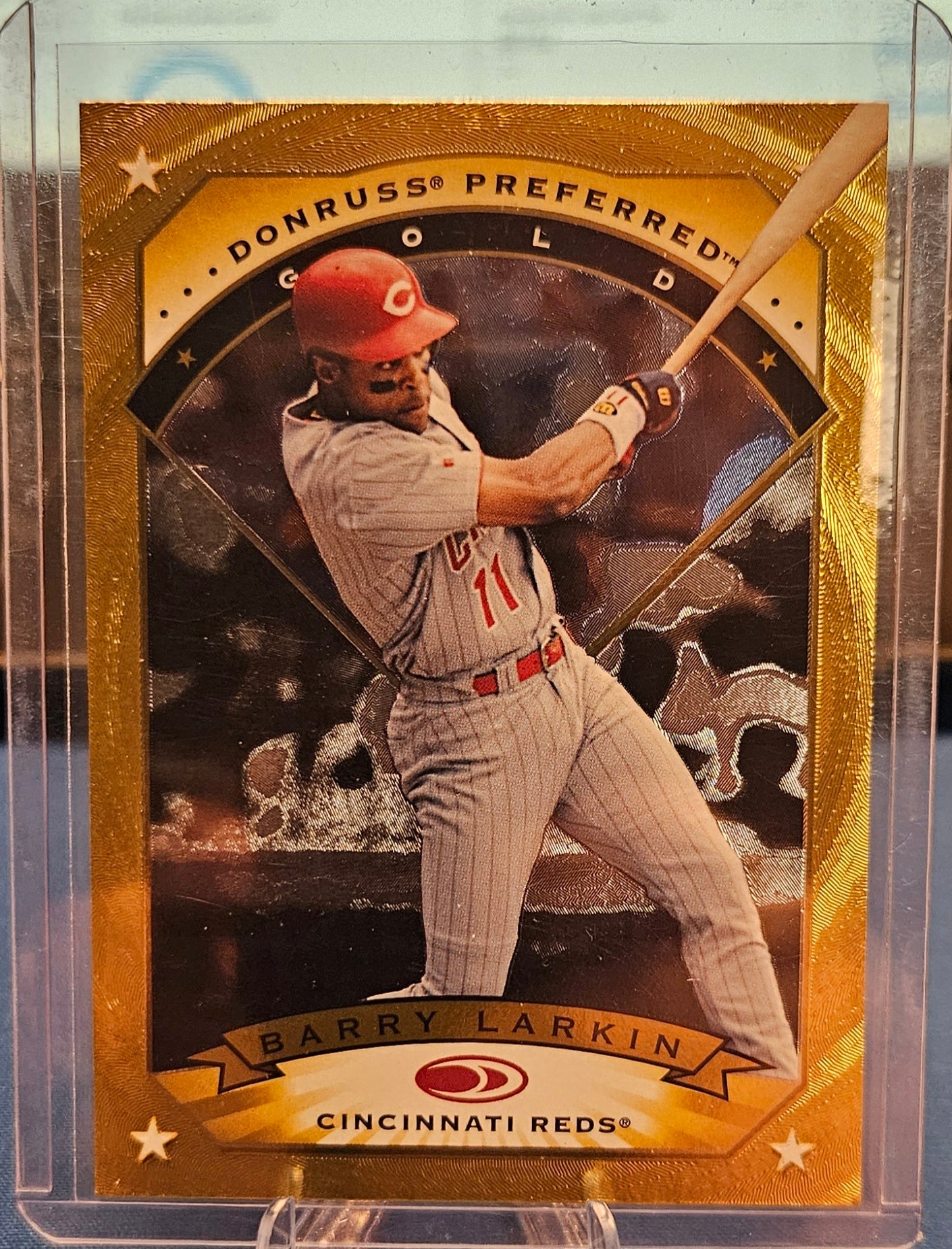 1997 Donruss Preferred Gold - Barry Larkin #109