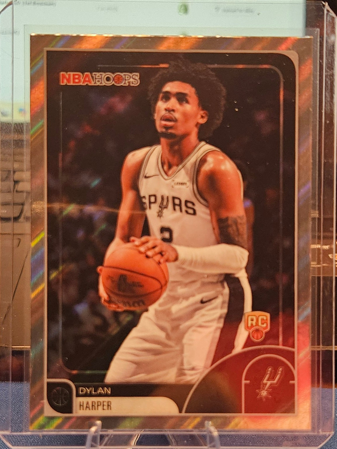 2025-26 NBA Hoops - Dylan Harper #7 - Rainbow (RC)