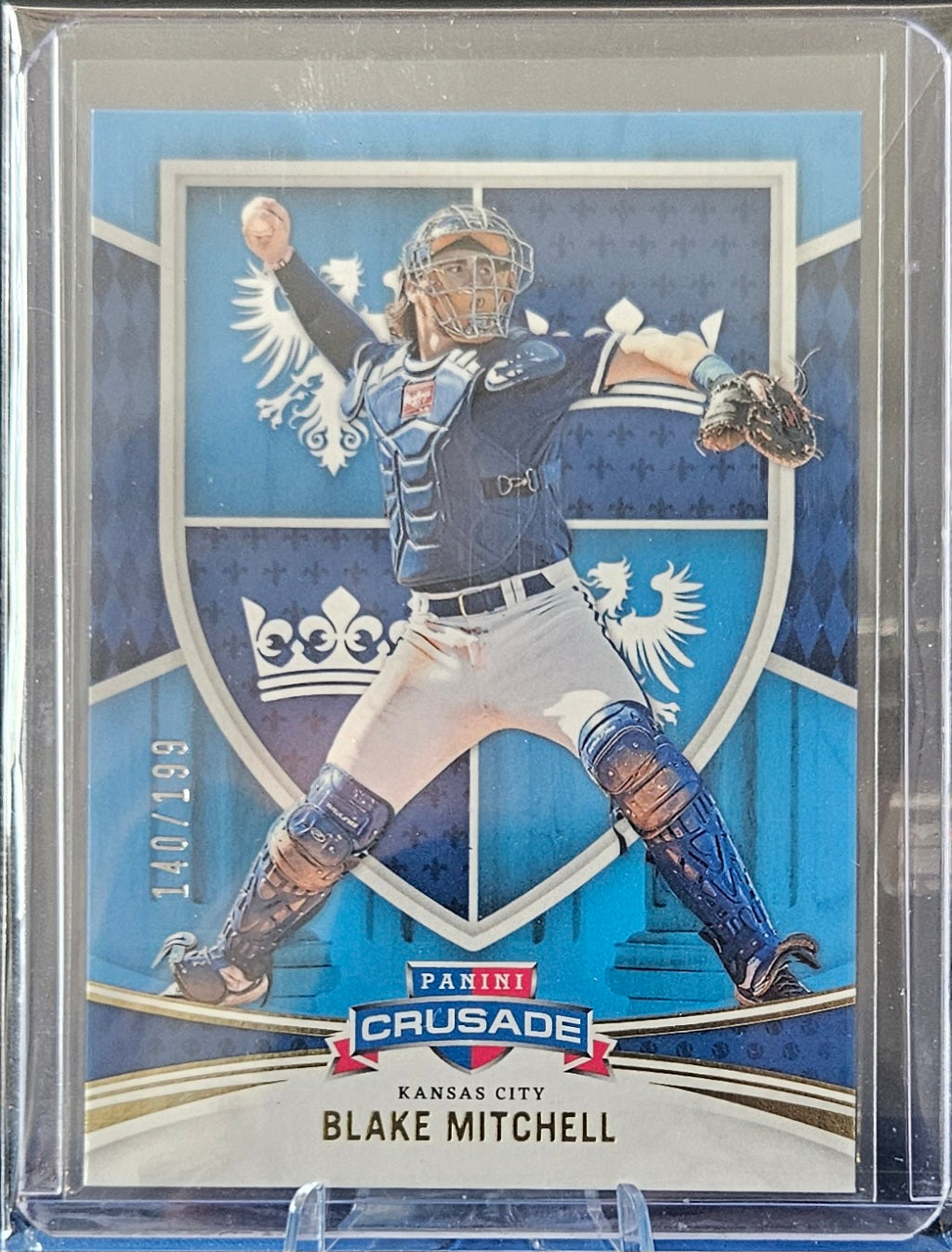 2024 Panini Crusade - Blake Mitchell #122 - Blue 140/199