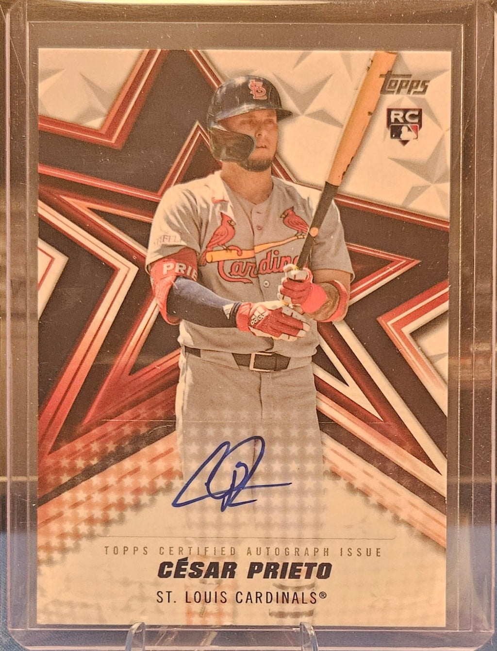 2026 Topps - Cesar Prieto #BSA2-CP - Baseball Stars Autograph (RC)