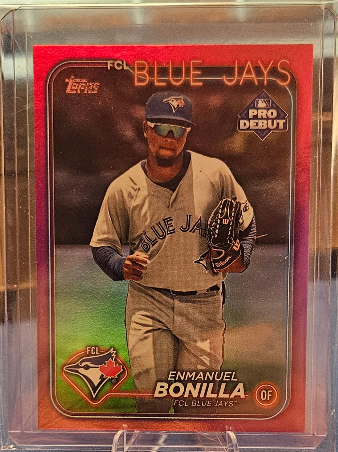 2024 Topps Pro Debut - Enmanuel Bonilla #PD-122 - Fuchsia Foil 45/199