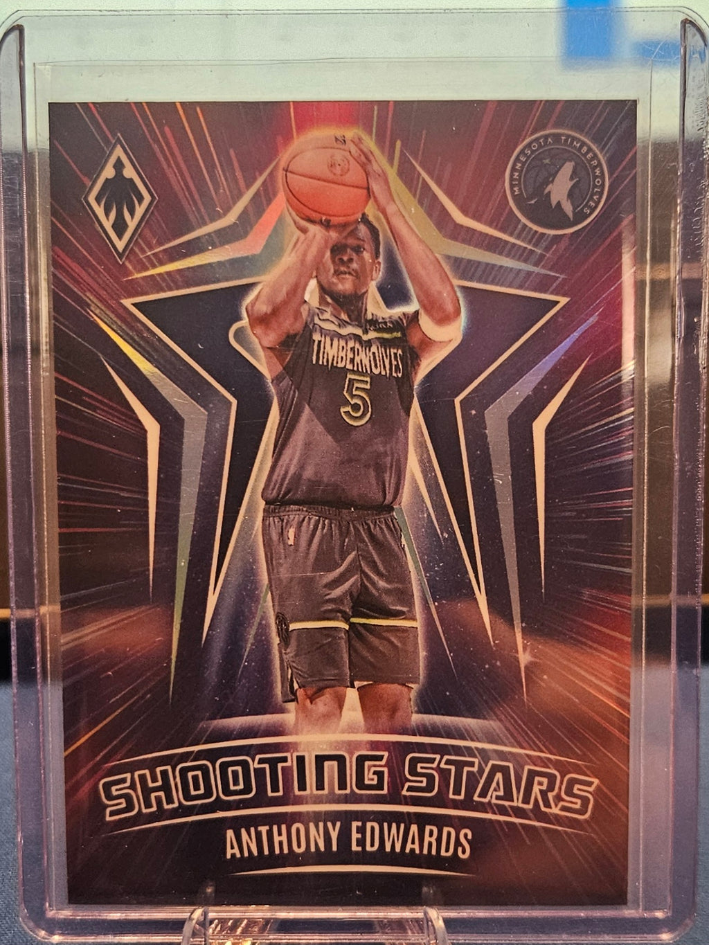 2023-24 Panini Phoenix- Anthony Edwards #9 - Shooting Stars