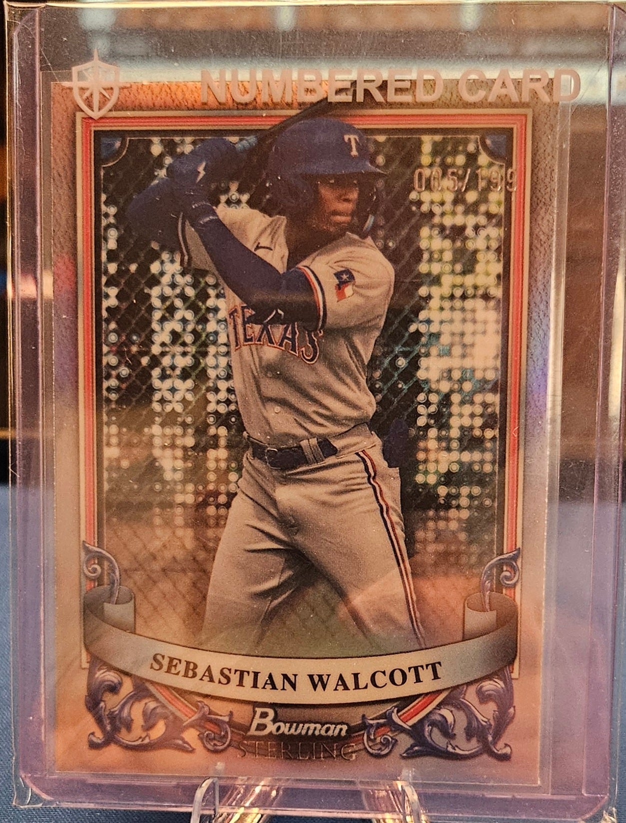 2024 Bowman Sterling - Sebastian Walcott #BSP-14 - Refractor 5/199