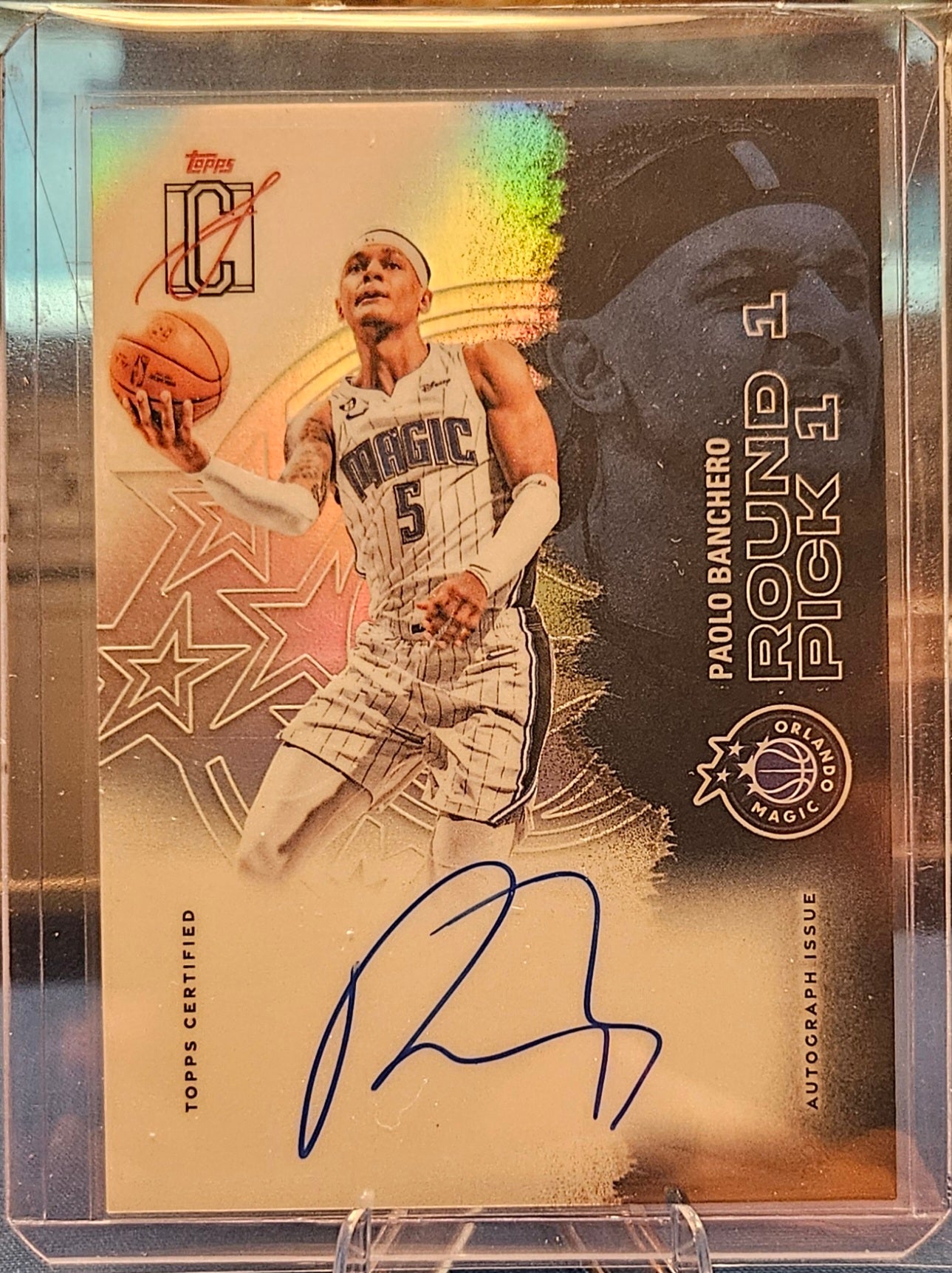 2026 Topps Signature Class - Paolo Banchero #VCC-PB - Veteran Class Chrome Auto
