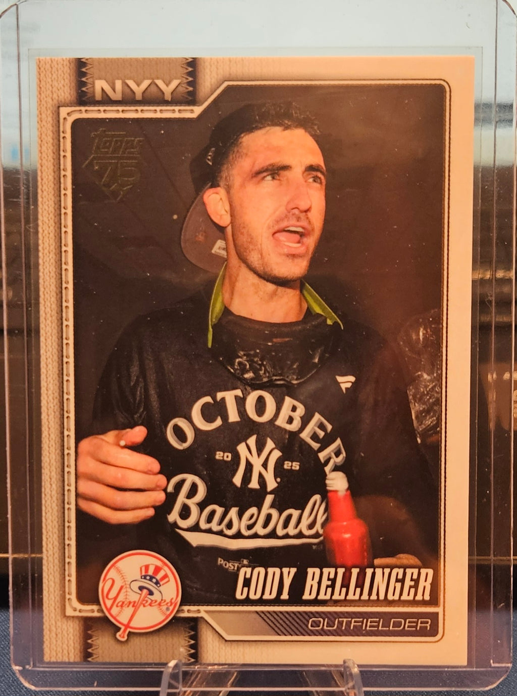 2026 Topps - Cody Bellinger #607 - Golden Mirror Parallel