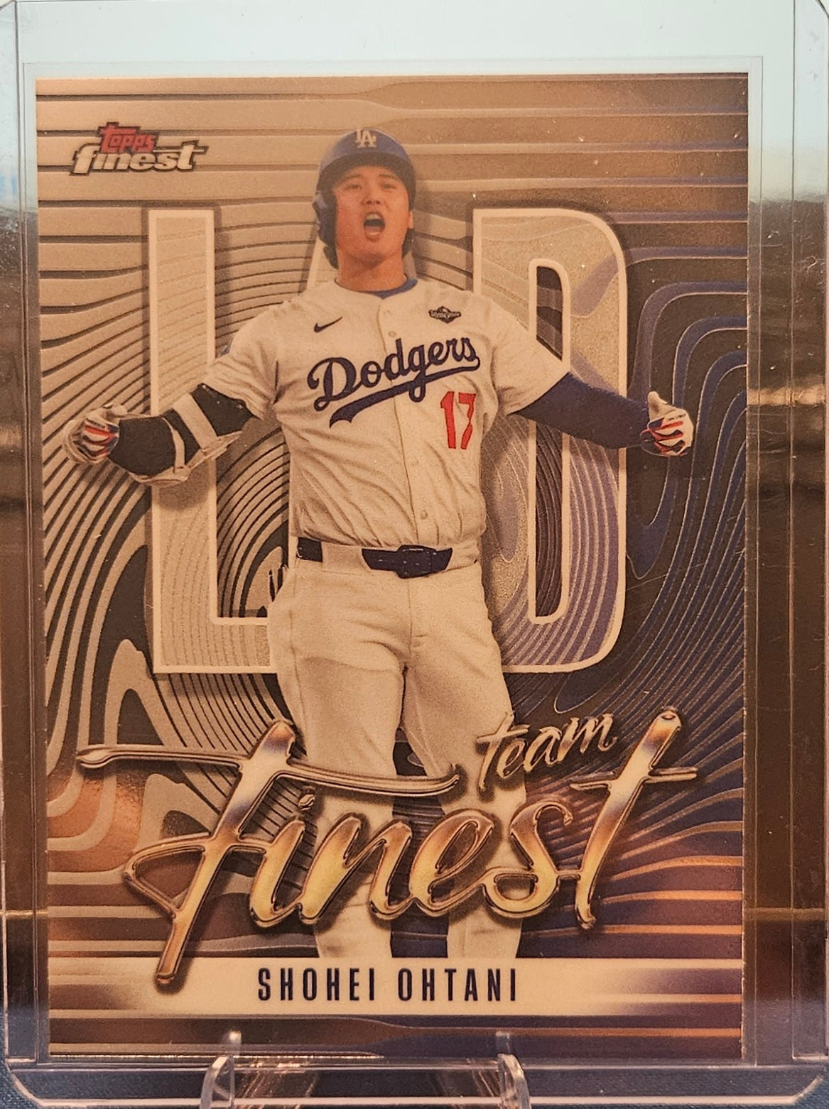 2026 Topps Finest - Shohei Ohtani #TF-15 - Team Finest