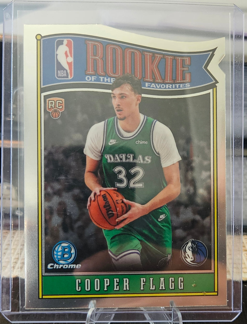 2025-26 Bowman Chrome - Cooper Flagg #RY-1 - Rookie of the year Favorites (RC)