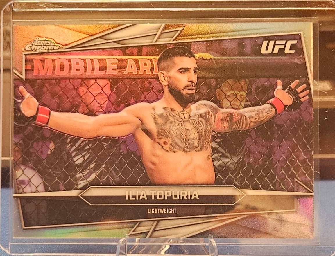 2026 Topps Chrome - Ilia Topuria #1 - Refractor