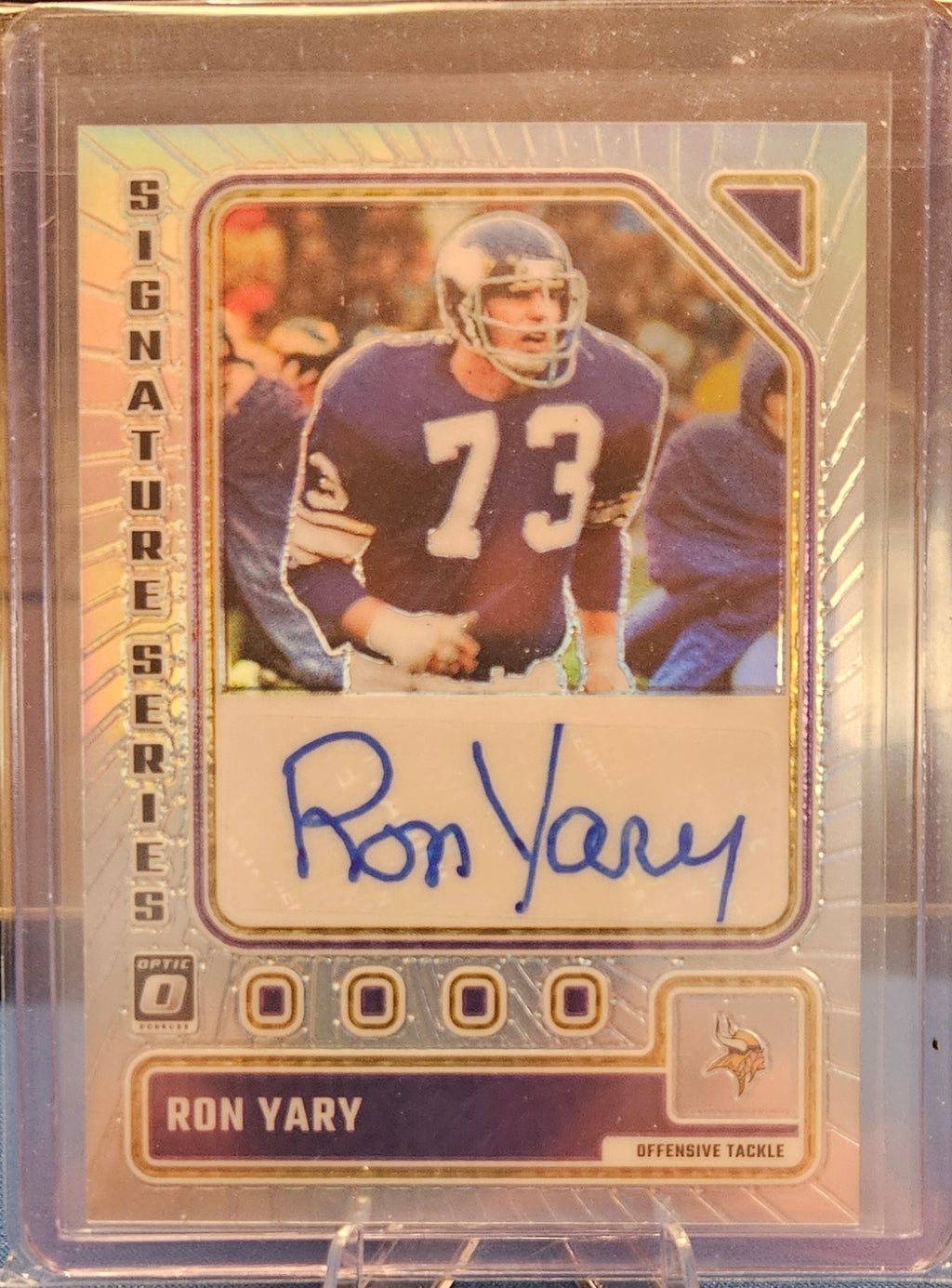 2023 Panini Donruss Optic - Ron Yary #SS-RY - Signature Series Holo