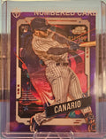 2024 Topps Chrome Cosmic - Alexander Canario #151 - Purple Nebula Refractor 52/150 (RC)