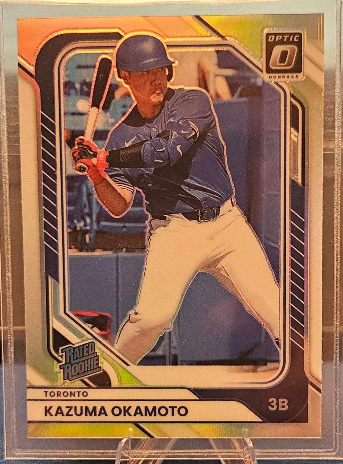 2026 Panini Donruss Optic - Kazuma Okamoto #18 - Holo (Rated Rookie)