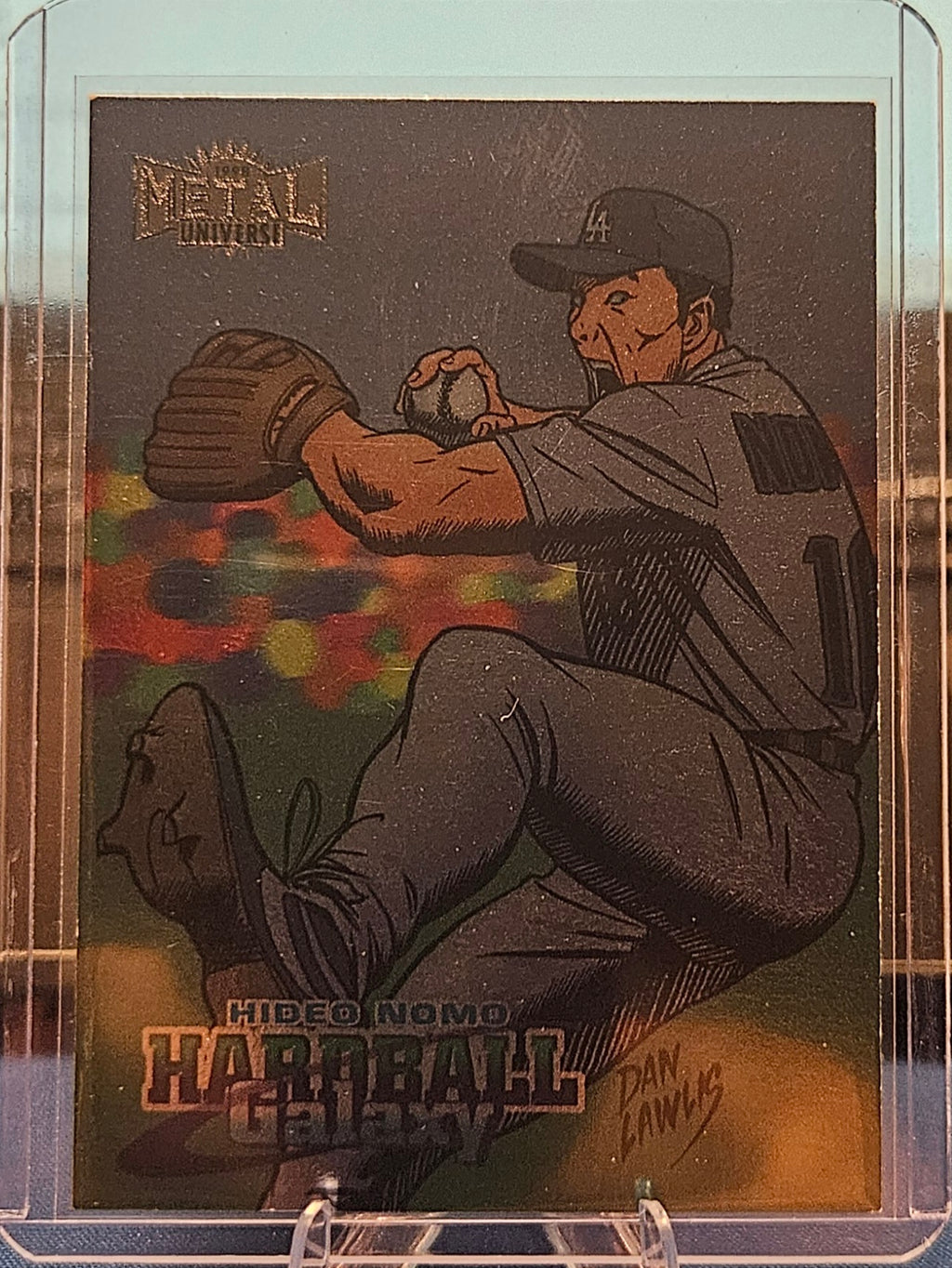 1998 Fleer Metal Universe - Hideo Nomo #211 - Hardball Galaxy
